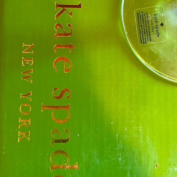 Vintage 💚 💛 Kate Spade Lenox Larabee Dot 💚 💛Champagne Toasting Flute (2) 💚 - Picture 2 of 7